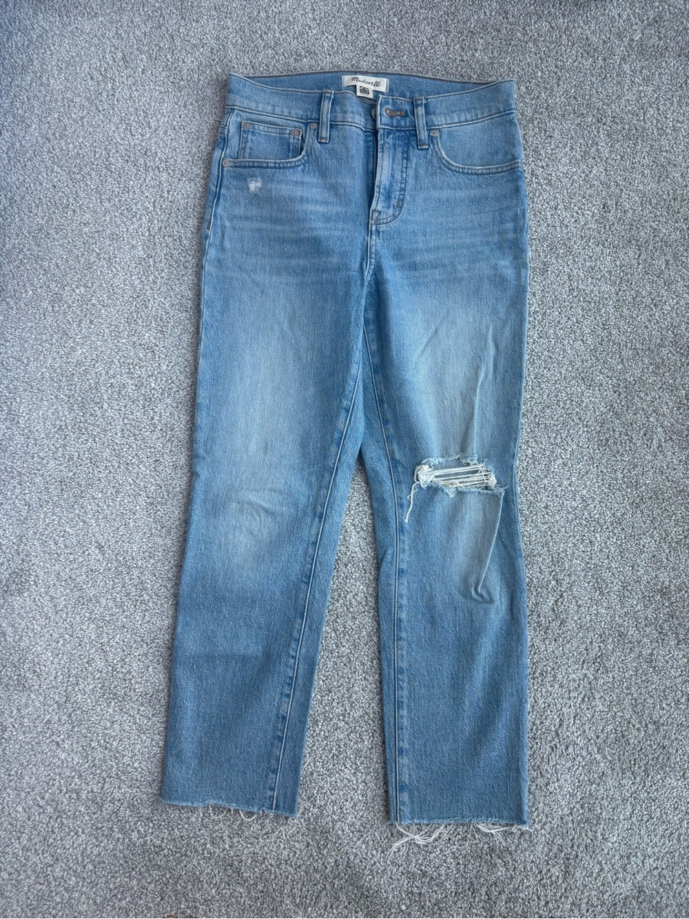 Madewell perfect vintage jean Light Blue High-Rise Women's Jeans